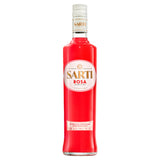 Sarti Rosa fruit liqueur 70cl bottle, imported from the UK