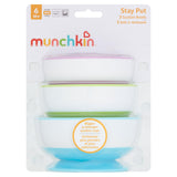 Munchkin Stay Put 3 Suction Bowls 6m+ GOODS Sainsburys   