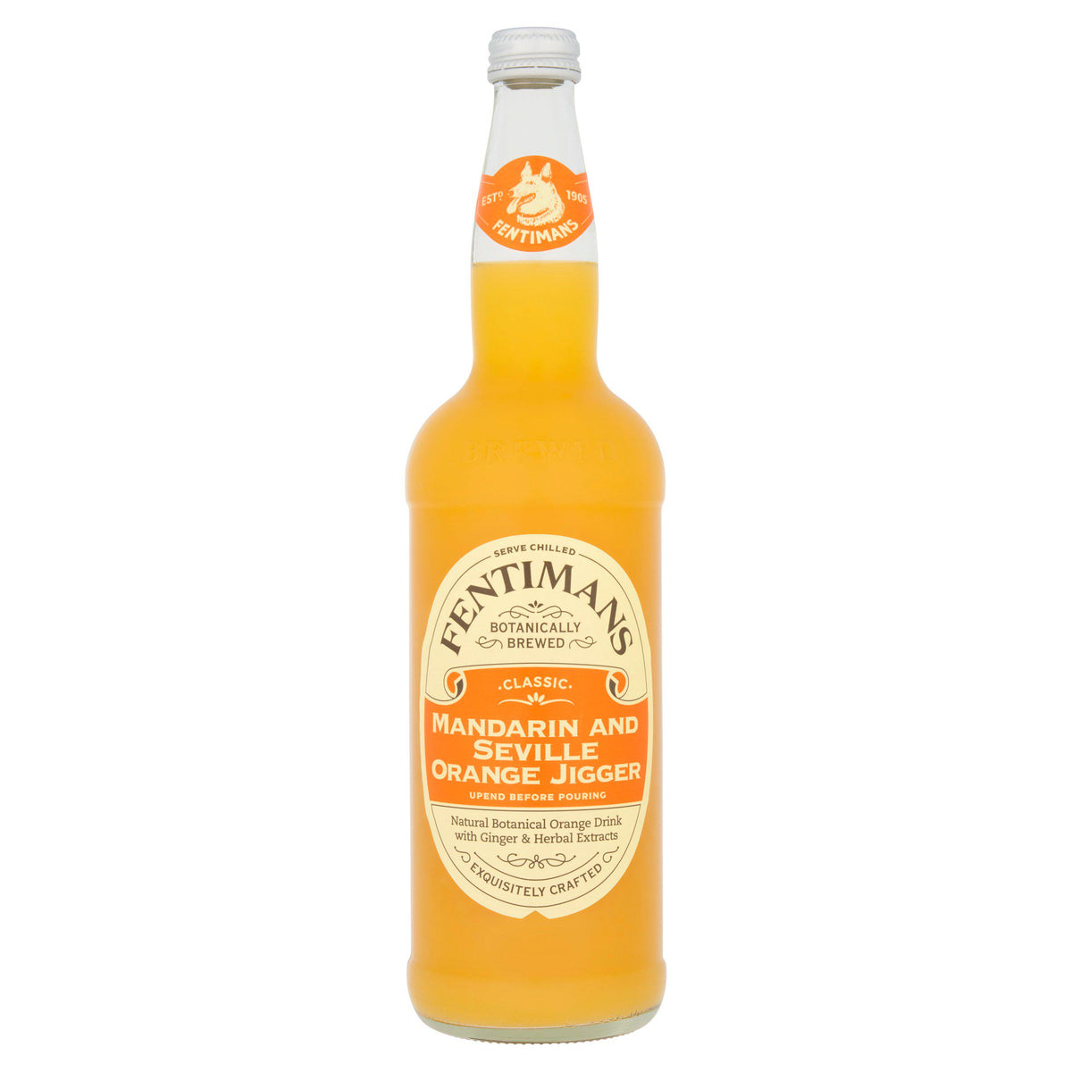 Fentimans classic mandarin and seville orange botanical drink 750ml - British product