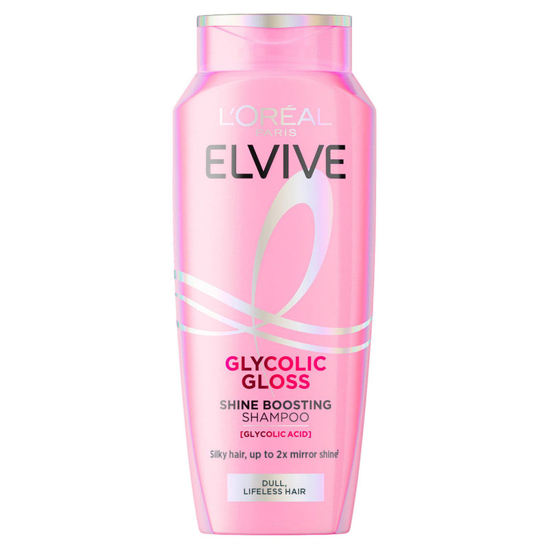 L'Oréal Paris Elvive Glycolic Gloss Shine Boosting Shampoo for Dull Hair 400ml