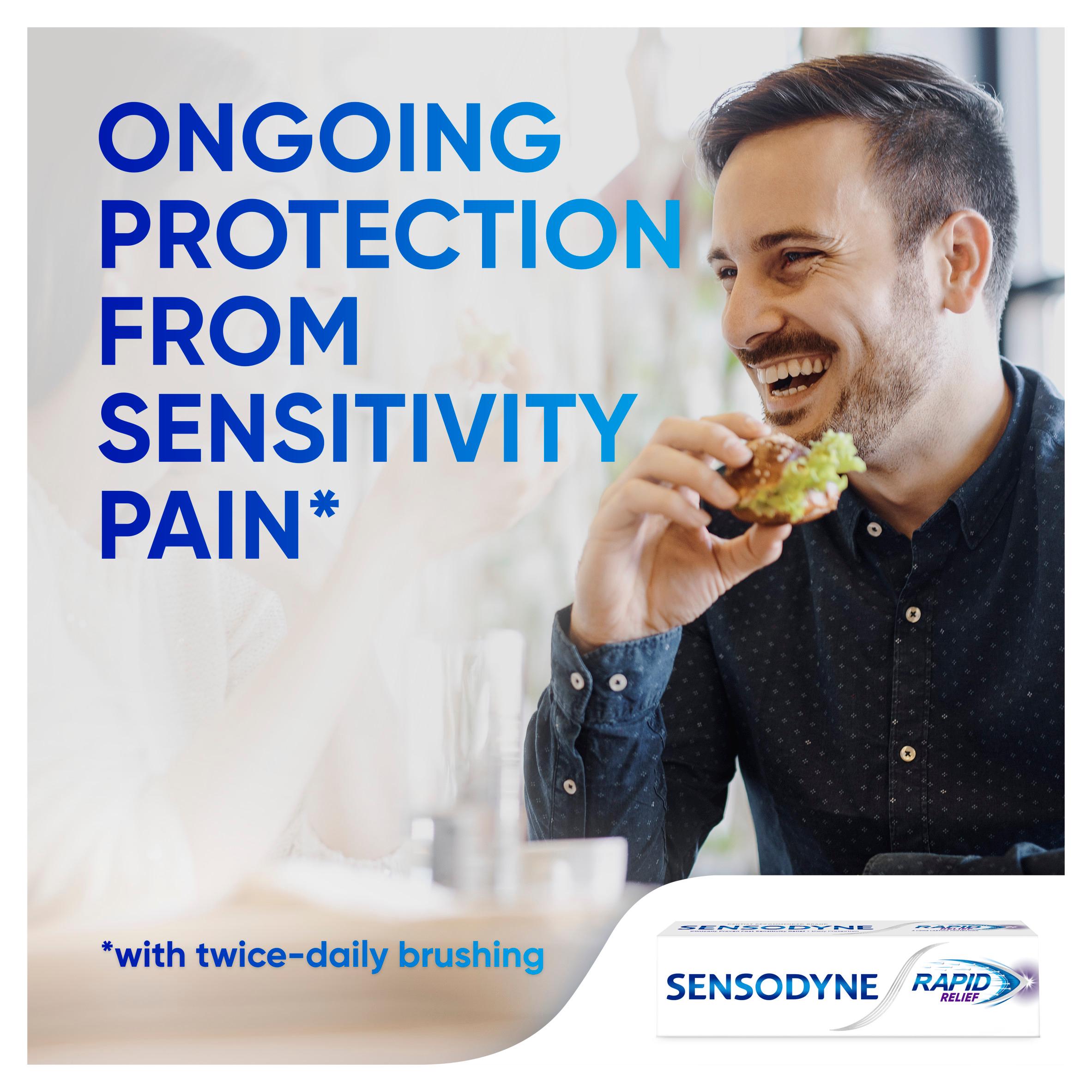 Sensodyne Rapid Relief sensitive toothpaste 15ml (British brand)