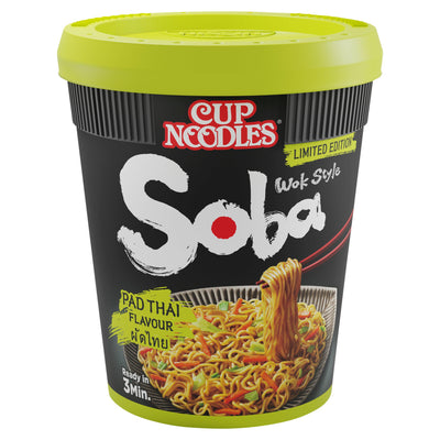 Sainsburys Nissin Soba Pad Thai Wok Style Instant Noodles Pot 89g- Buy online at McGrocer