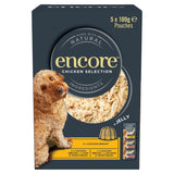 Encore dog food Chicken Selection in Jelly 5x100g (British brand)
