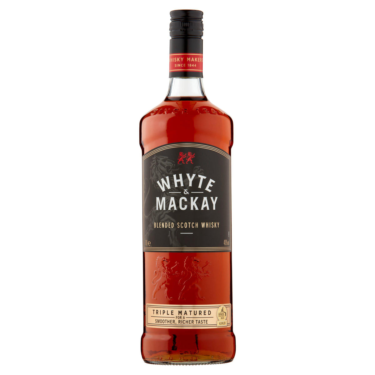 Whyte & Mackay Blended Scotch Whisky 1L (British brand)
