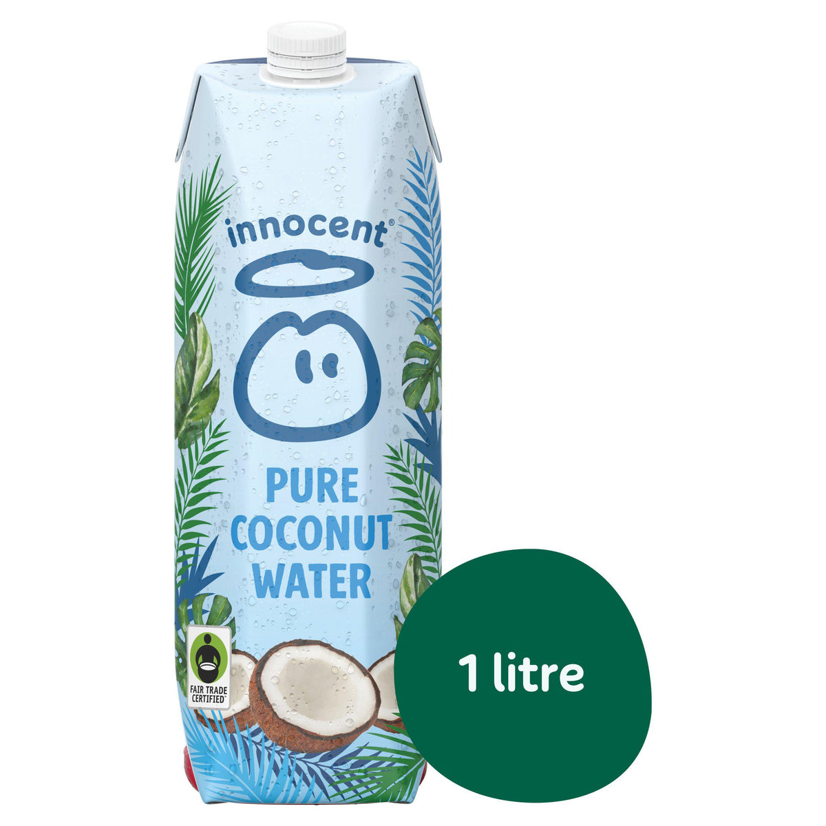 Innocent 100% Pure Coconut Water 1 Litre, UK version