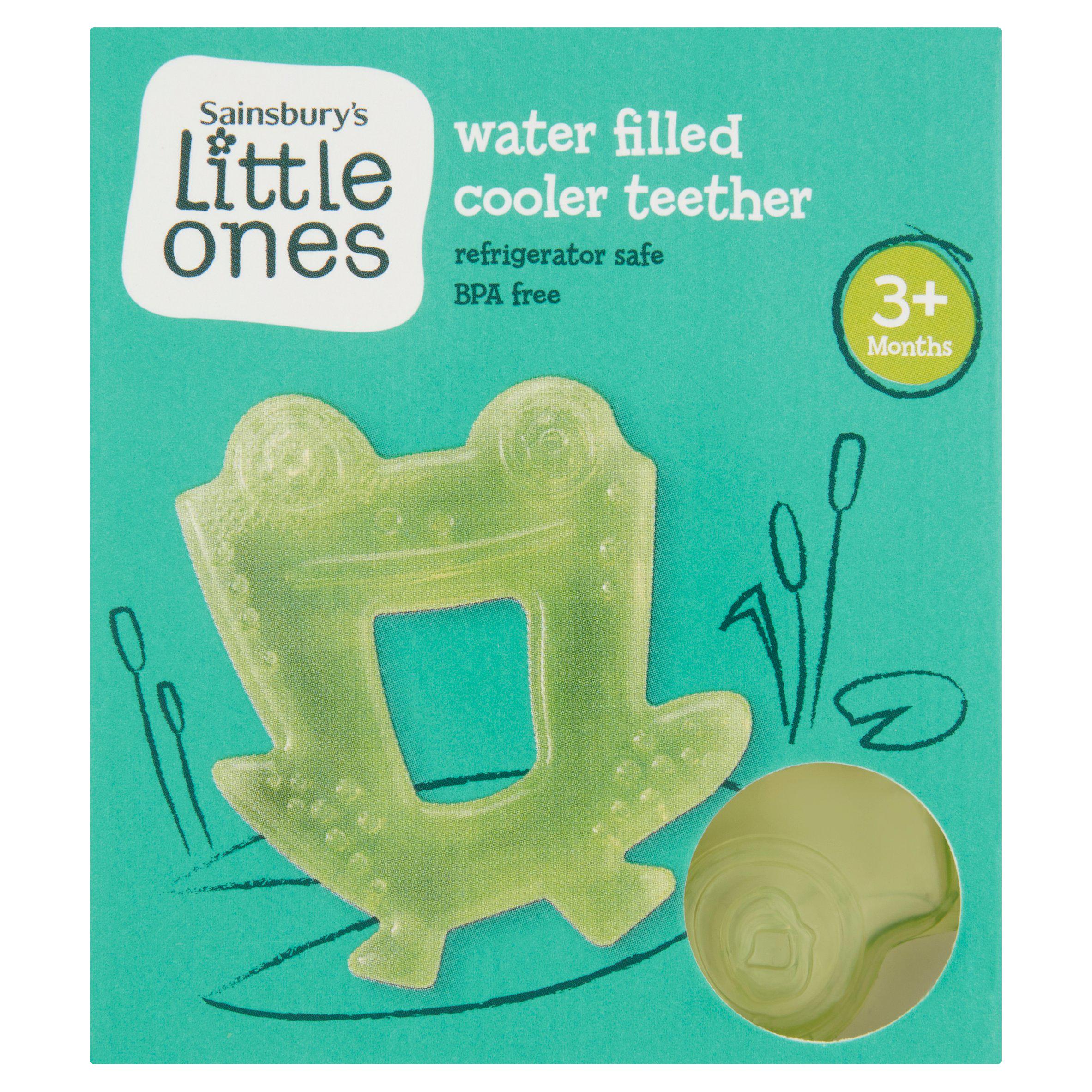 Sainsbury's Little Ones water filled cooler teether 3+ months (British brand)