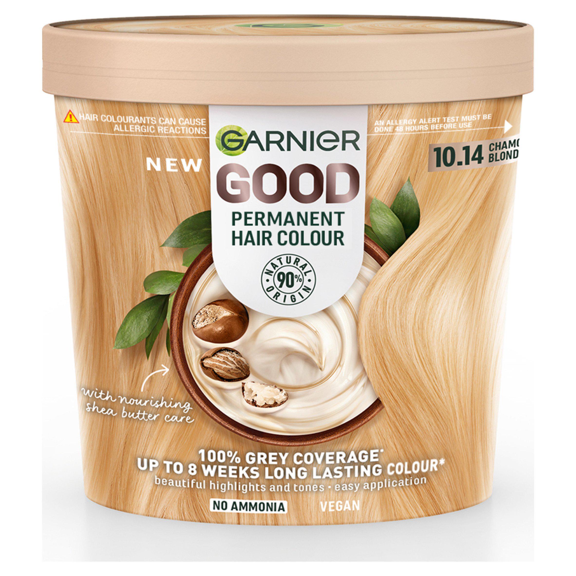 Garnier Good Chamomile Blonde hair dye 10.14, UK version
