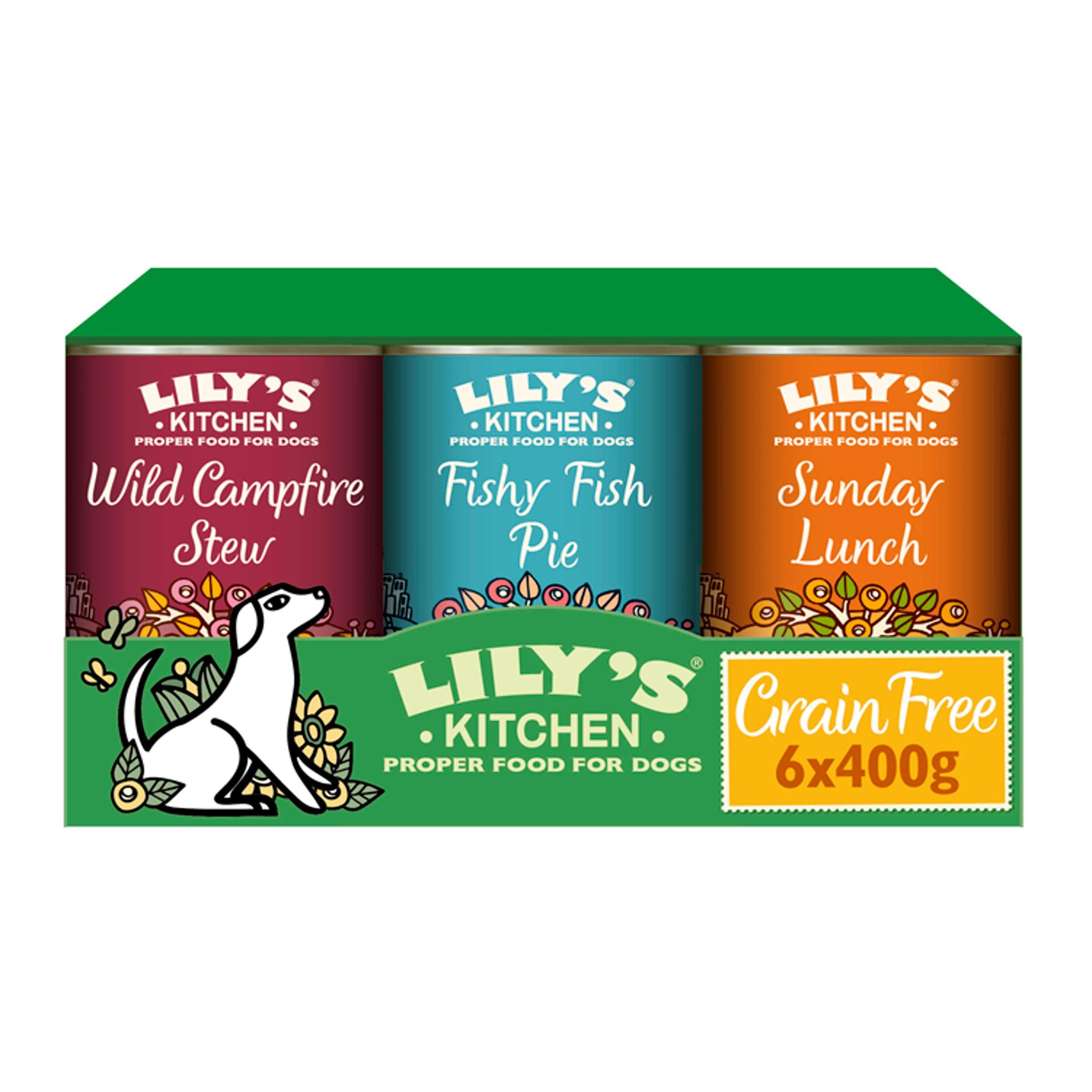 Lily's Kitchen Grain Free Dog 6x400g GOODS Sainsburys   