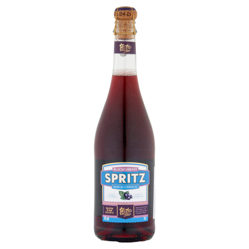 Sainsbury's Taste the Difference blackcurrant spritz 75cl, UK version