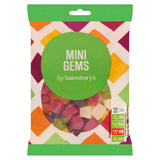 Sainsbury's Mini Gems fruit gums 200g (British brand)