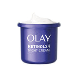 Olay Retinol 24 Night Cream Face Moisturiser Refill Anti Ageing Skincare 50ml GOODS Sainsburys   