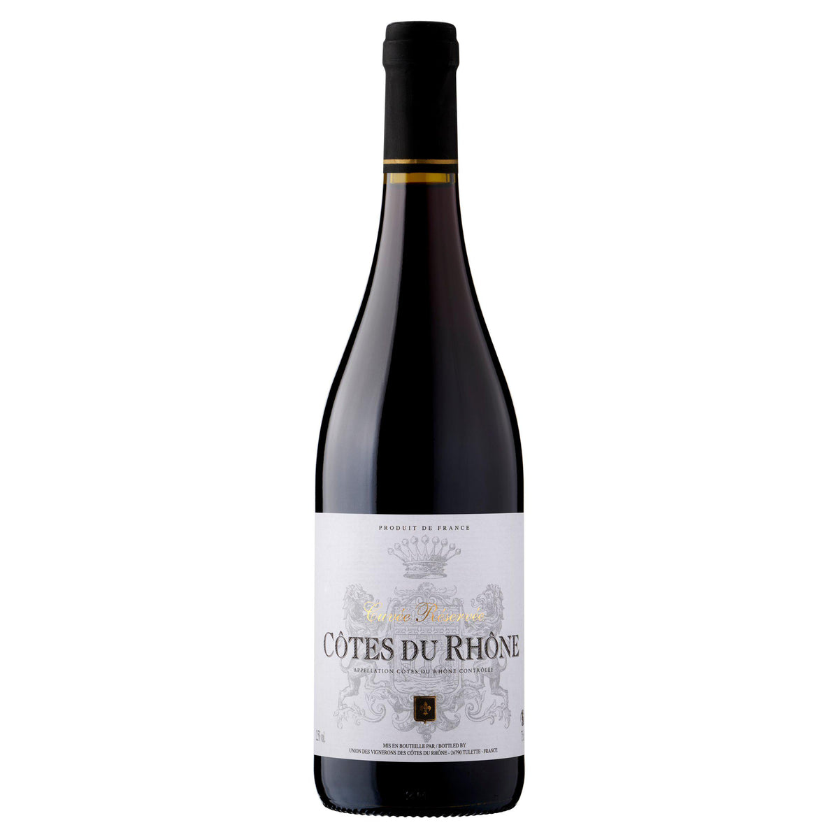 Côtes du Rhône red wine 75cl (British brand)