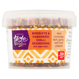 Sainsbury's chilli seasoning Fiery Birds Eye & Habanero 55g, UK version