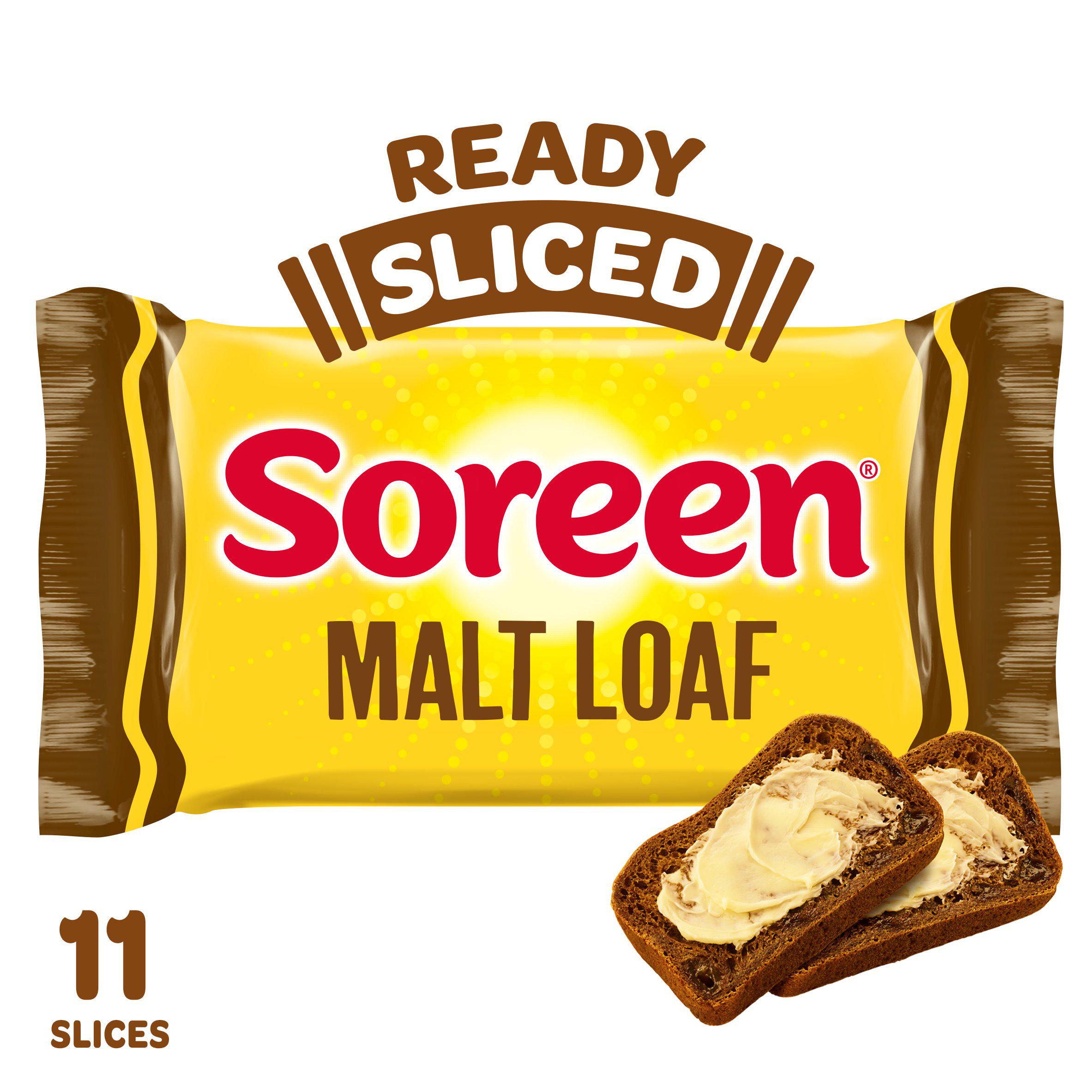 Soreen fruited sliced malt loaf 290g (British brand)