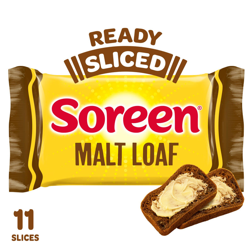 Soreen fruited sliced malt loaf 290g (British brand)