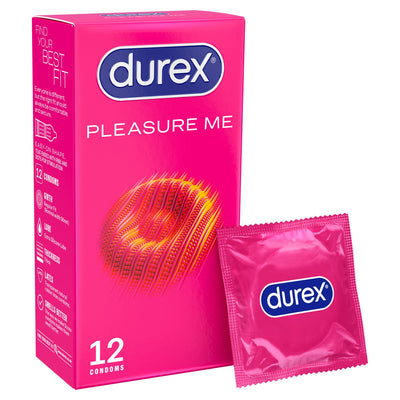 Sainsburys Durex Pleasure Me Ribbed & Dotted Condoms x12- Buy online at McGrocer