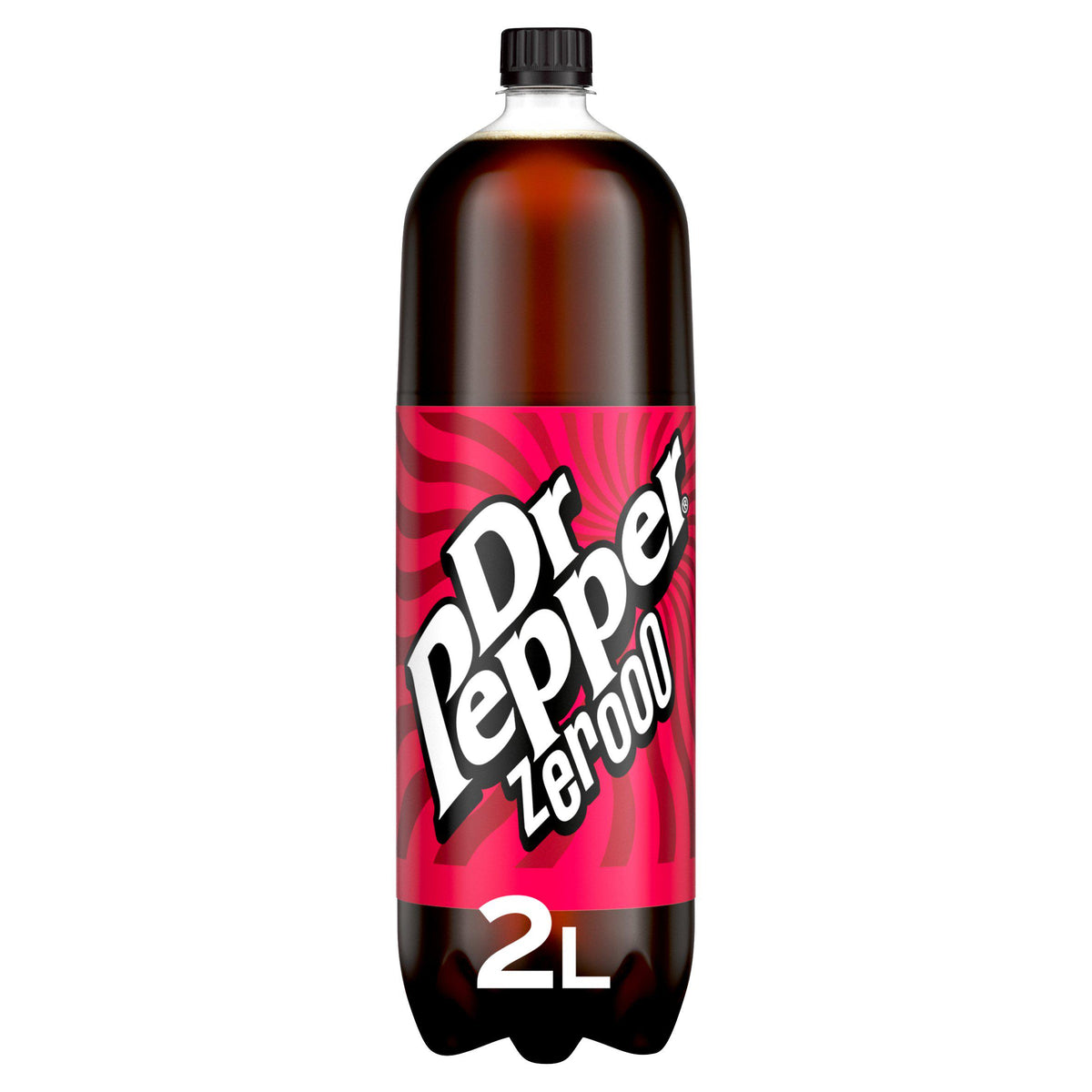 Dr Pepper Zero Sugar Cola 2 Litre Bottle - British product