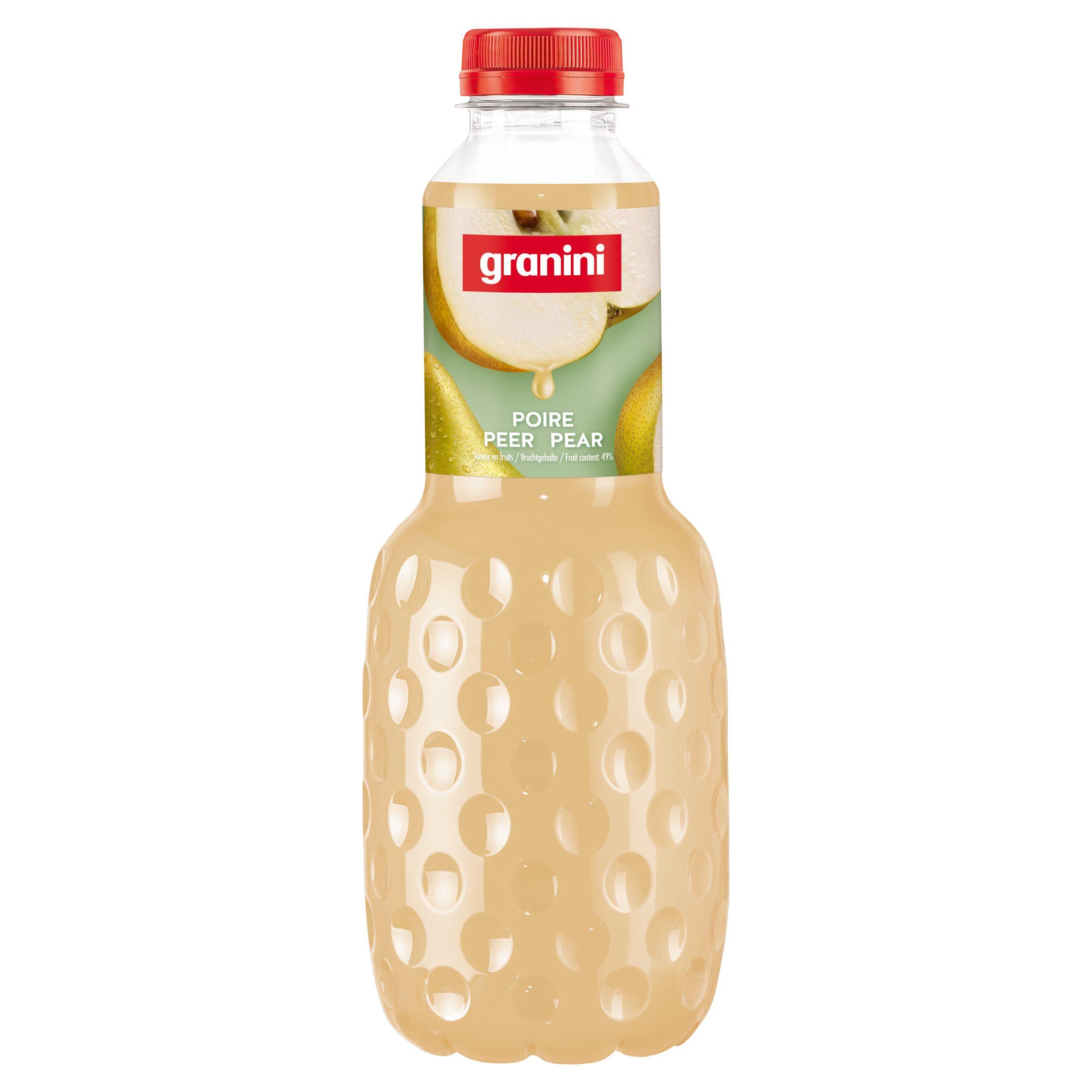 Granini pear flavoured juice 1L (British brand)