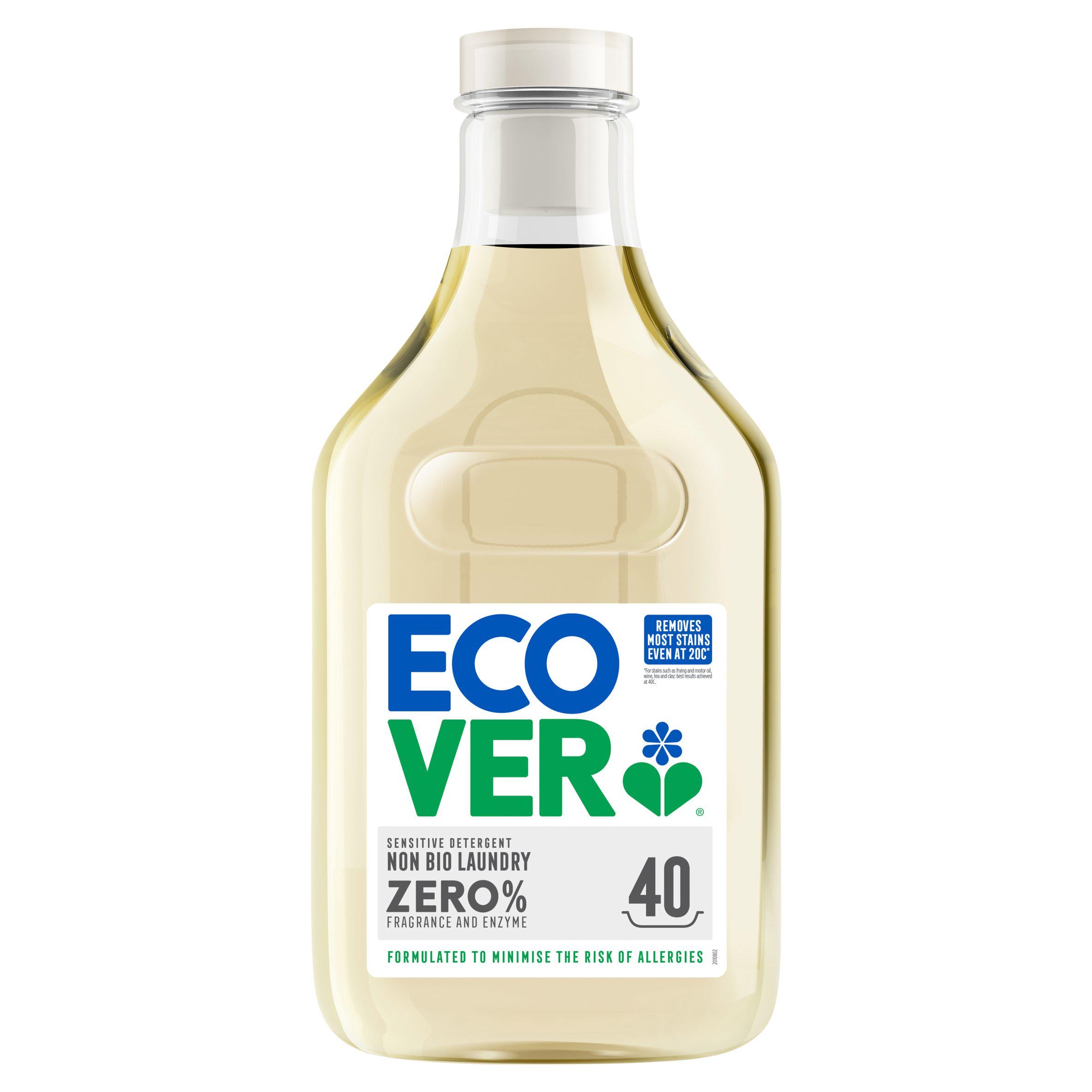 Ecover sensitive non-bio laundry detergent 1.43L (British brand)