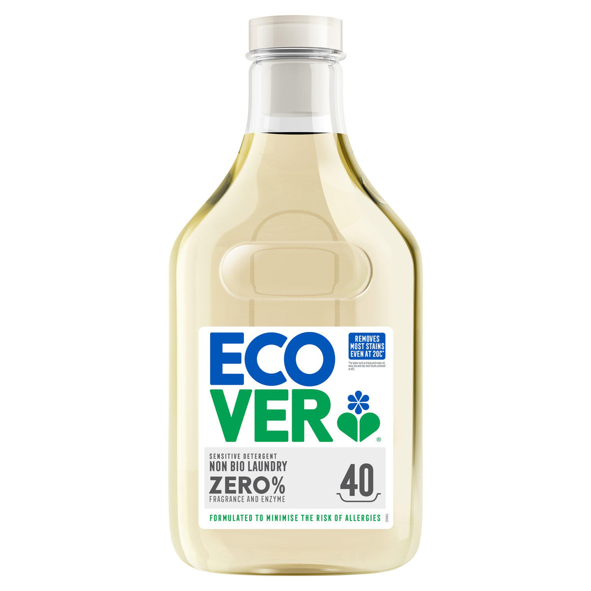 Ecover sensitive non-bio laundry detergent 1.43L (British brand)