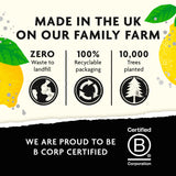 Belvoir Farm sparkling lemonade freshly squeezed 750ml, UK version