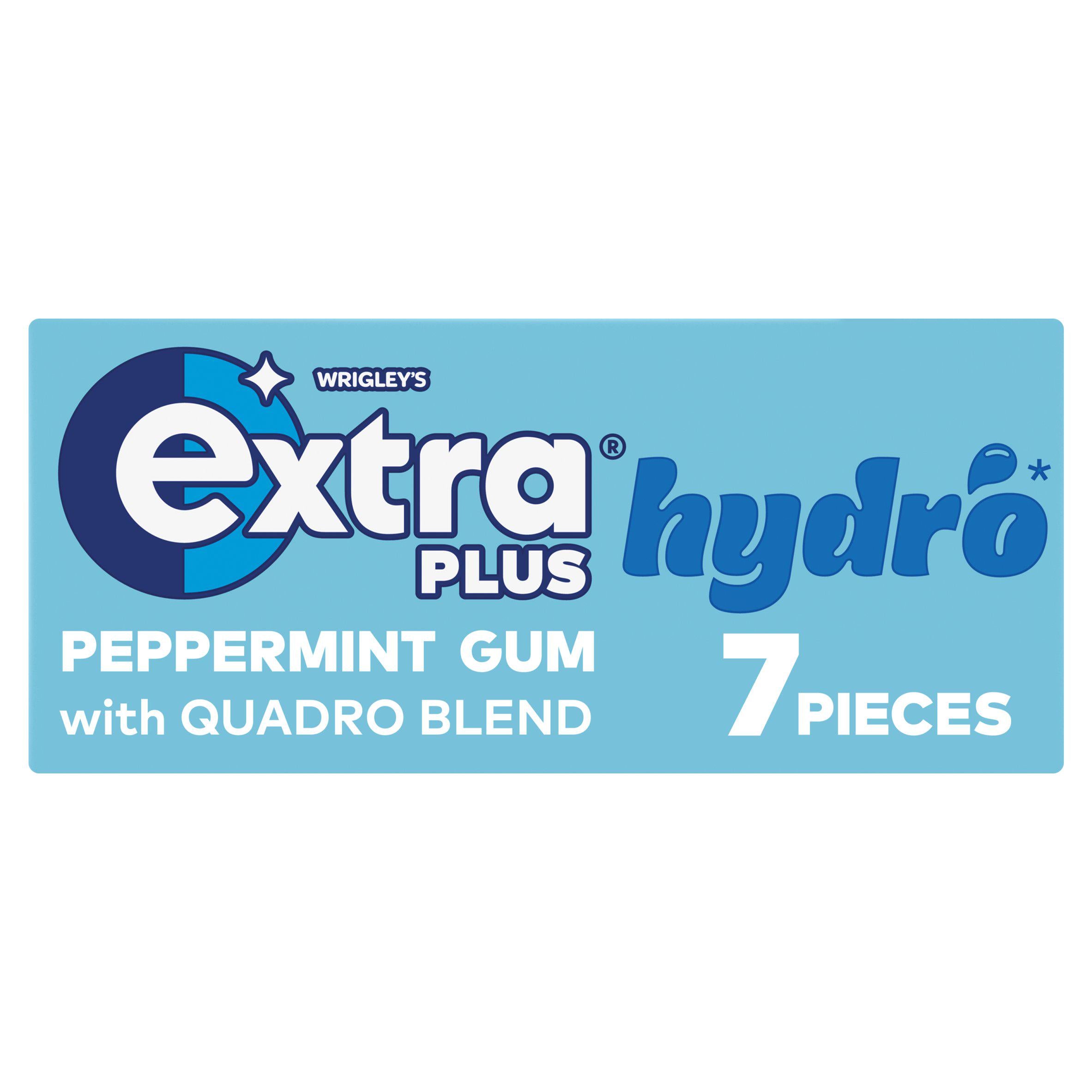 Extra peppermint sugarfree gum 7 x 15.6g - British product