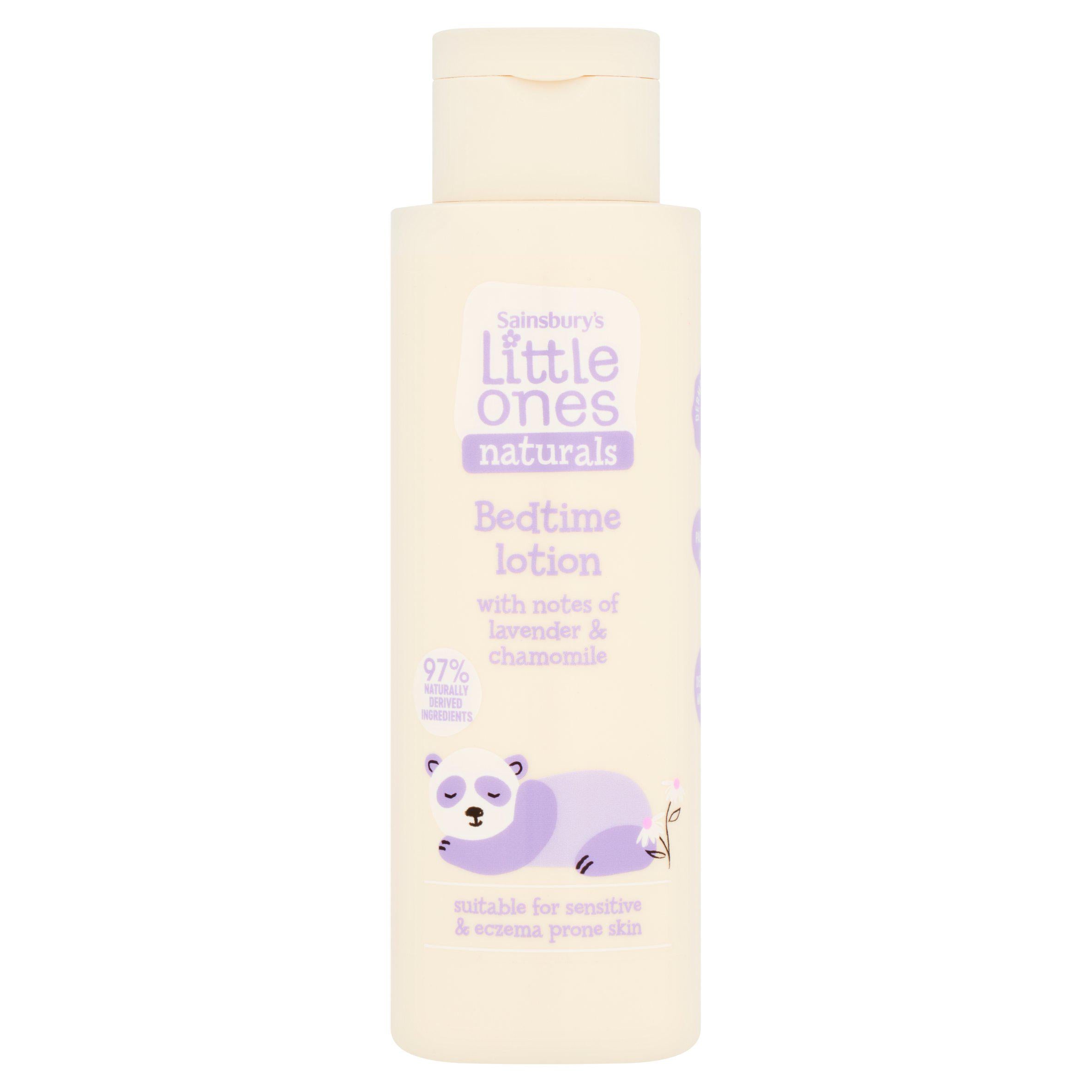 Sainsbury's baby bedtime lotion lavender chamomile 250ml, UK version