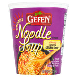 Gefen Instant Noodle Soup Hearty Chicken 66g (British brand)