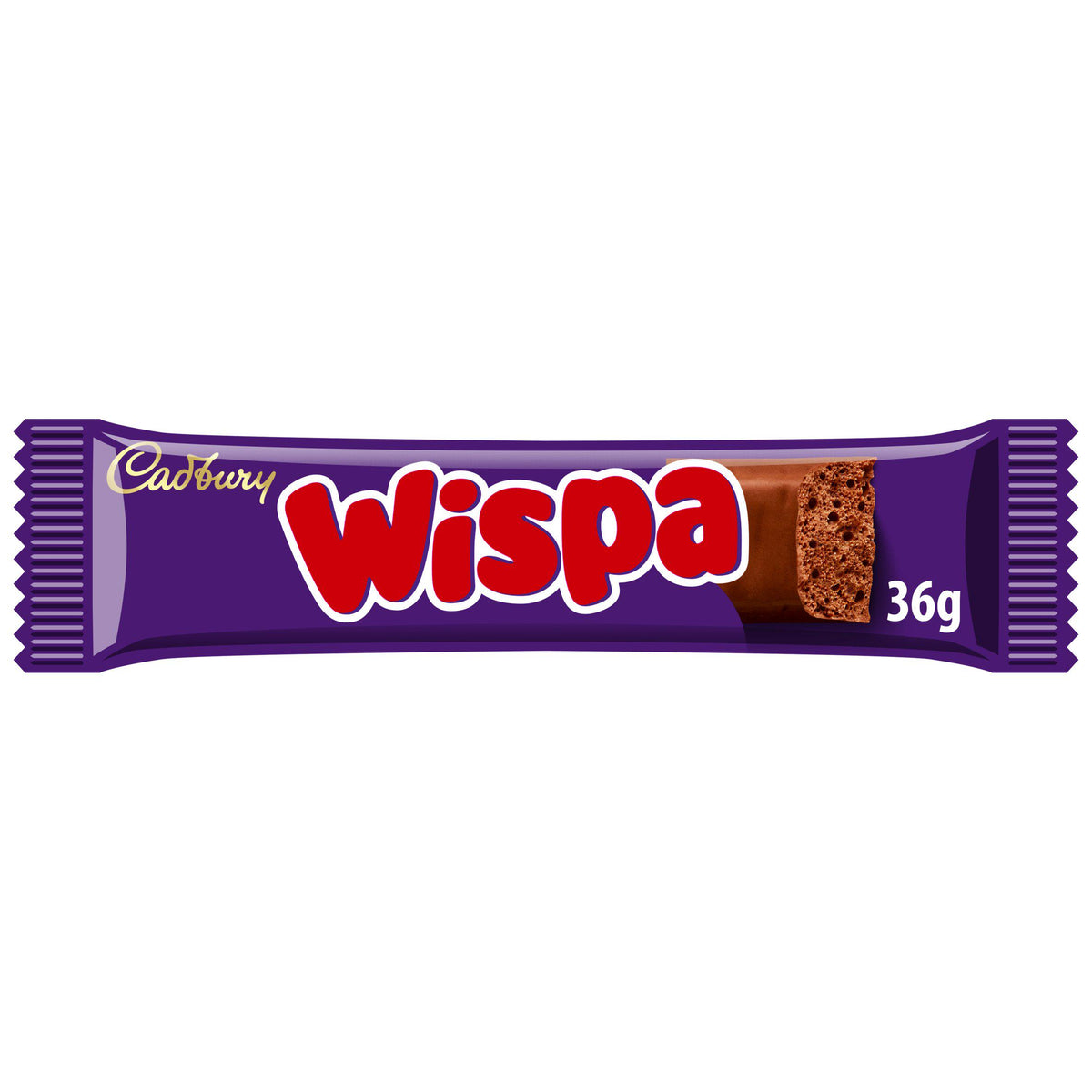 Cadbury Wispa aerated milk chocolate bar 36g - British product