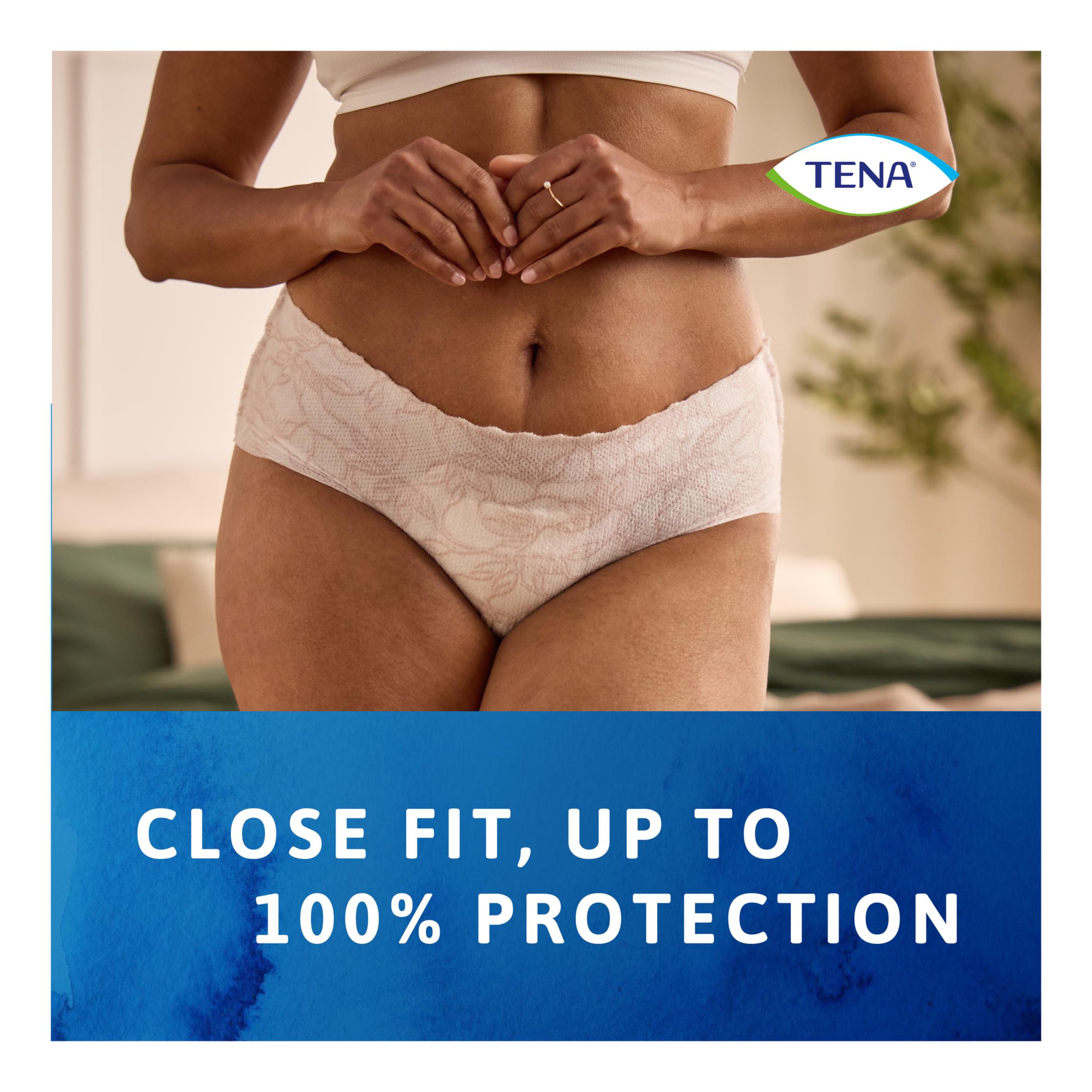 TENA Silhouette incontinence pants White L, UK version