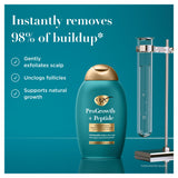 Ogx Progrowth Peptide Shampoo 385ml, imported from the UK