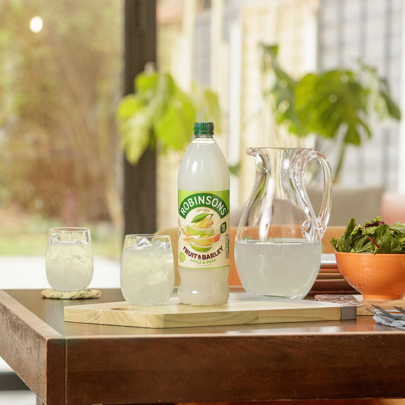 Robinsons Apple & Pear squash no added sugar 1L, imported from the UK
