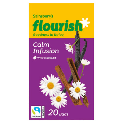 Sainsburys Sainsbury's Flourish Calm Infusion Tea- Buy online at McGrocer