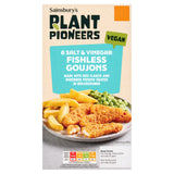 Sainsbury's salt and vinegar fishless goujons 240g, imported from the UK