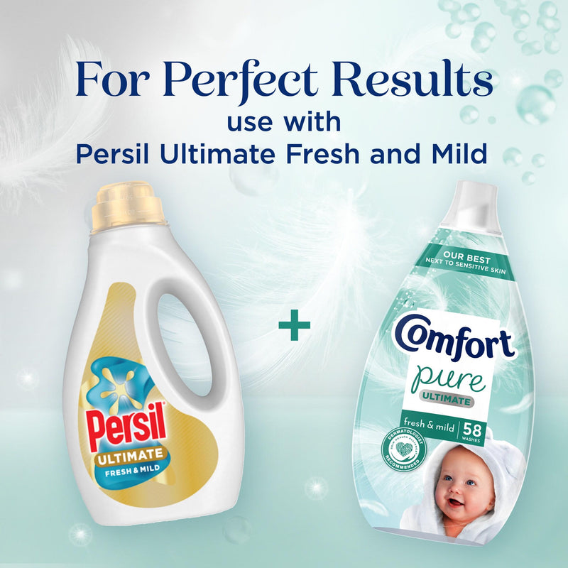 Comfort fabric conditioner Pure Ultra Concentrated 870ml - British product