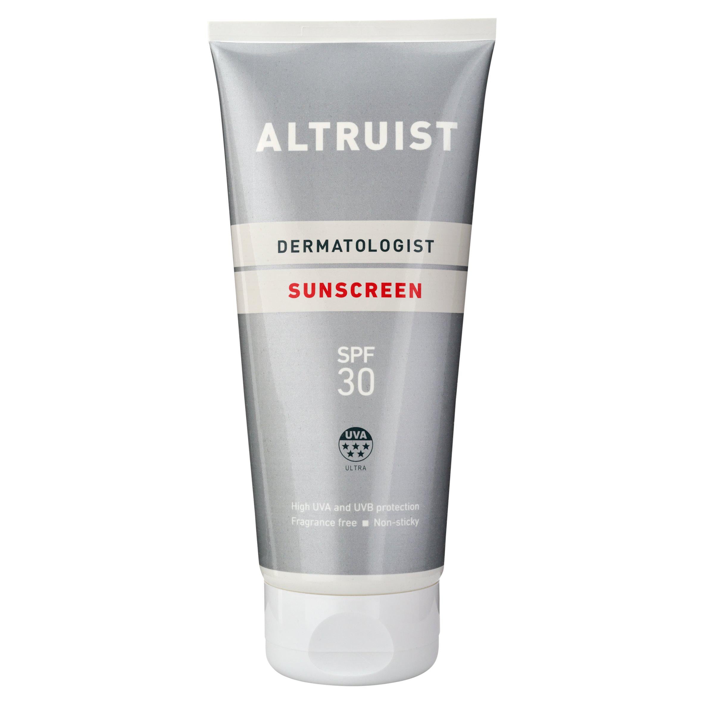 Altruist Dermatologist Sunscreen SPF 30 200ml - British product