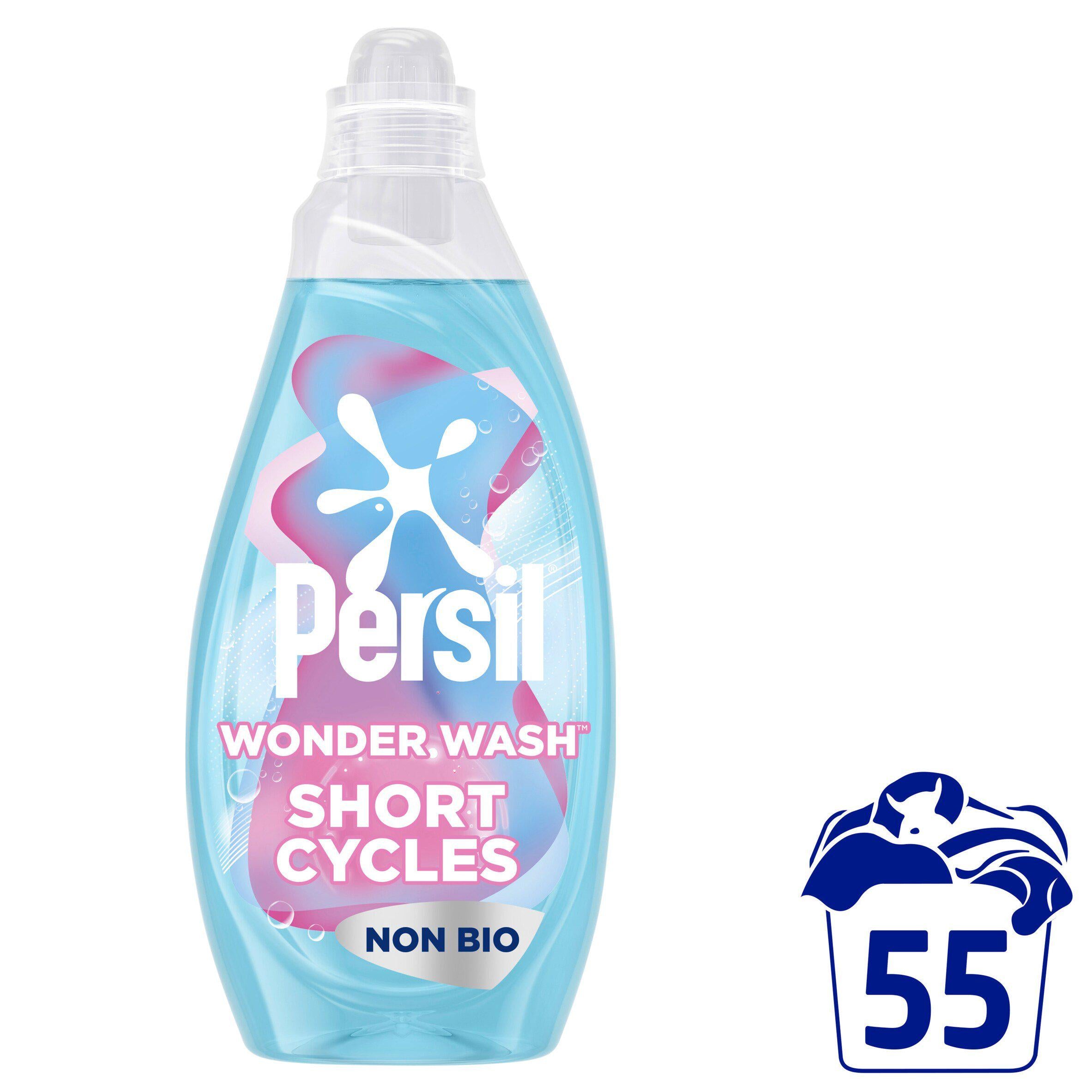 Persil Wonder Wash sensitive non bio liquid detergent 1.485L (British brand)