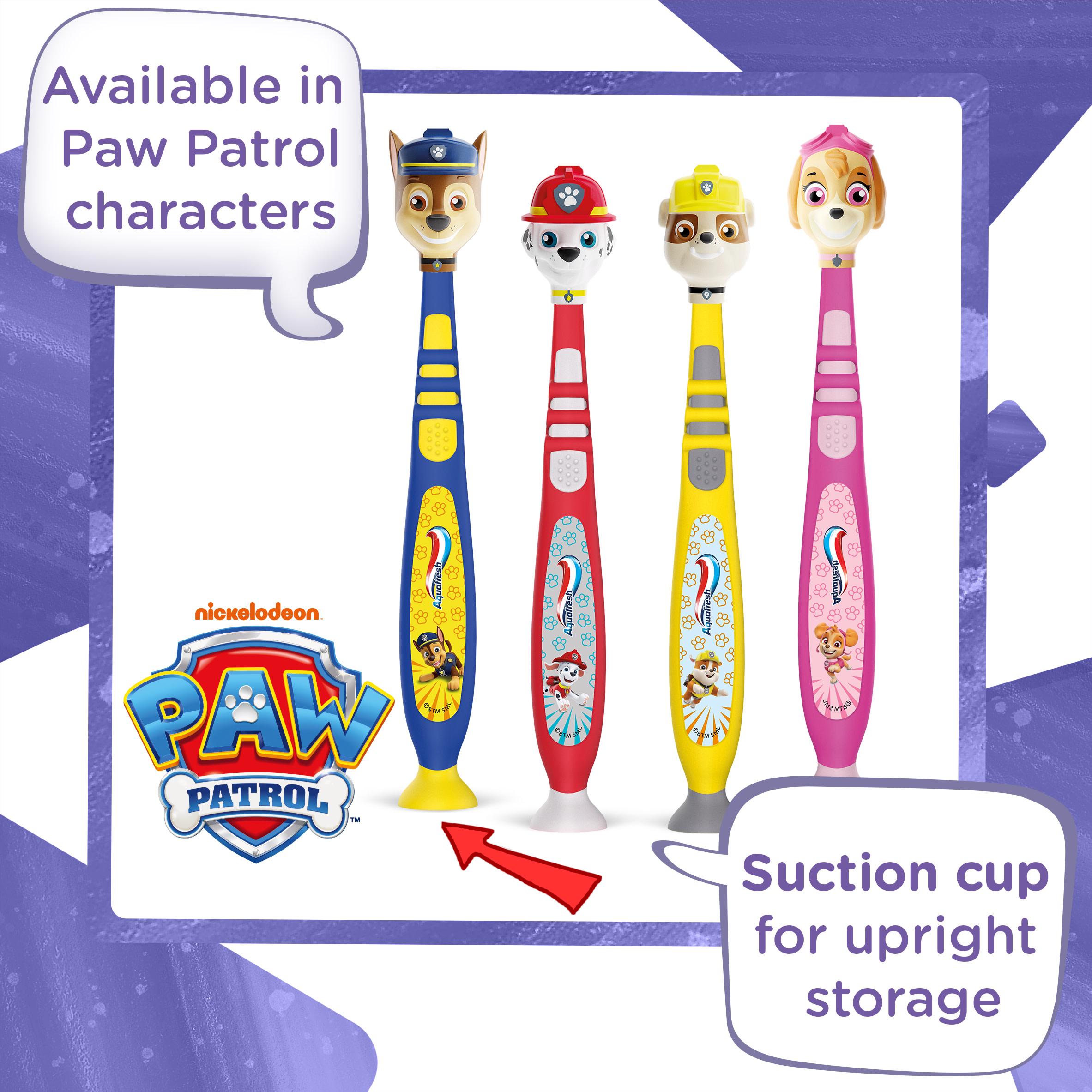 Aquafresh Paw Patrol Kids Toothbrush 3-8 years, imported from the UK