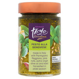 Sainsbury's Taste the Difference pesto 190g, imported from the UK
