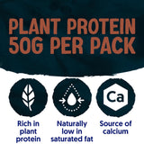Alpro high protein chocolate soya drink 1L (British brand)