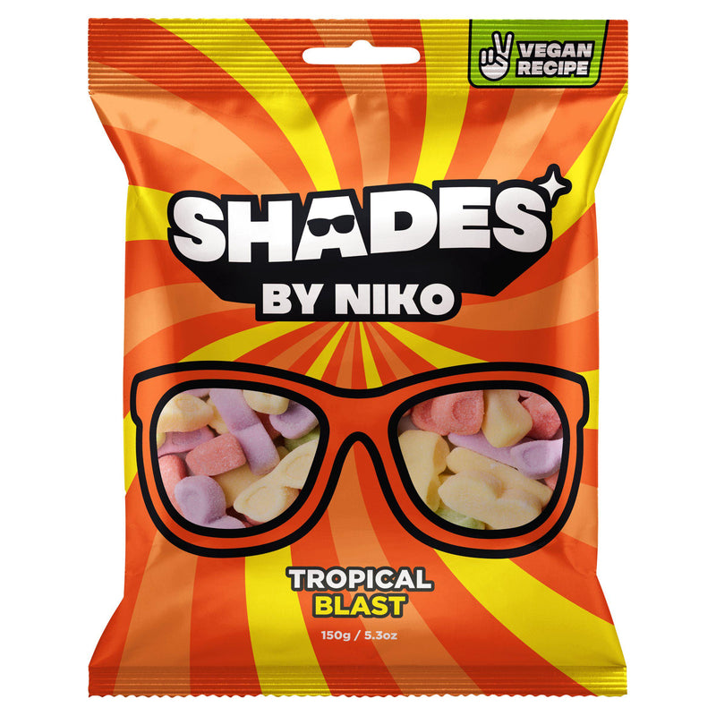 Shades by Niko Tropical Blast foam sugar 150g (British brand)