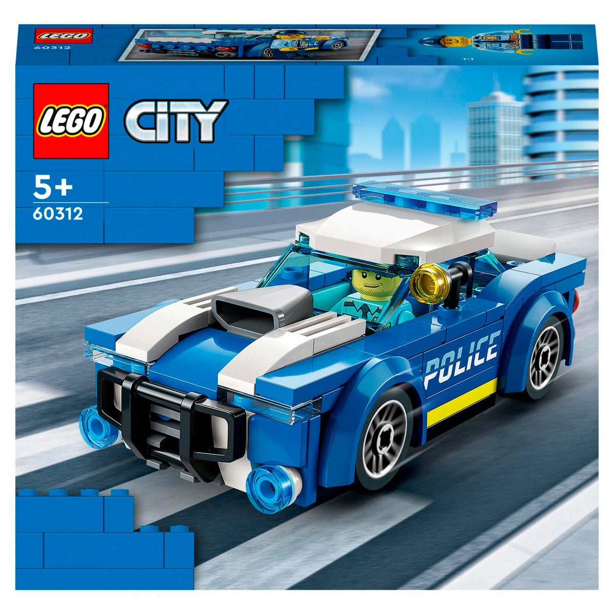 LEGO City Police Car 60312 building set - British product