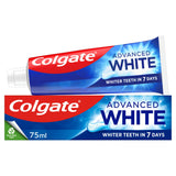 Colgate Advanced White toothpaste 75ml (British brand)