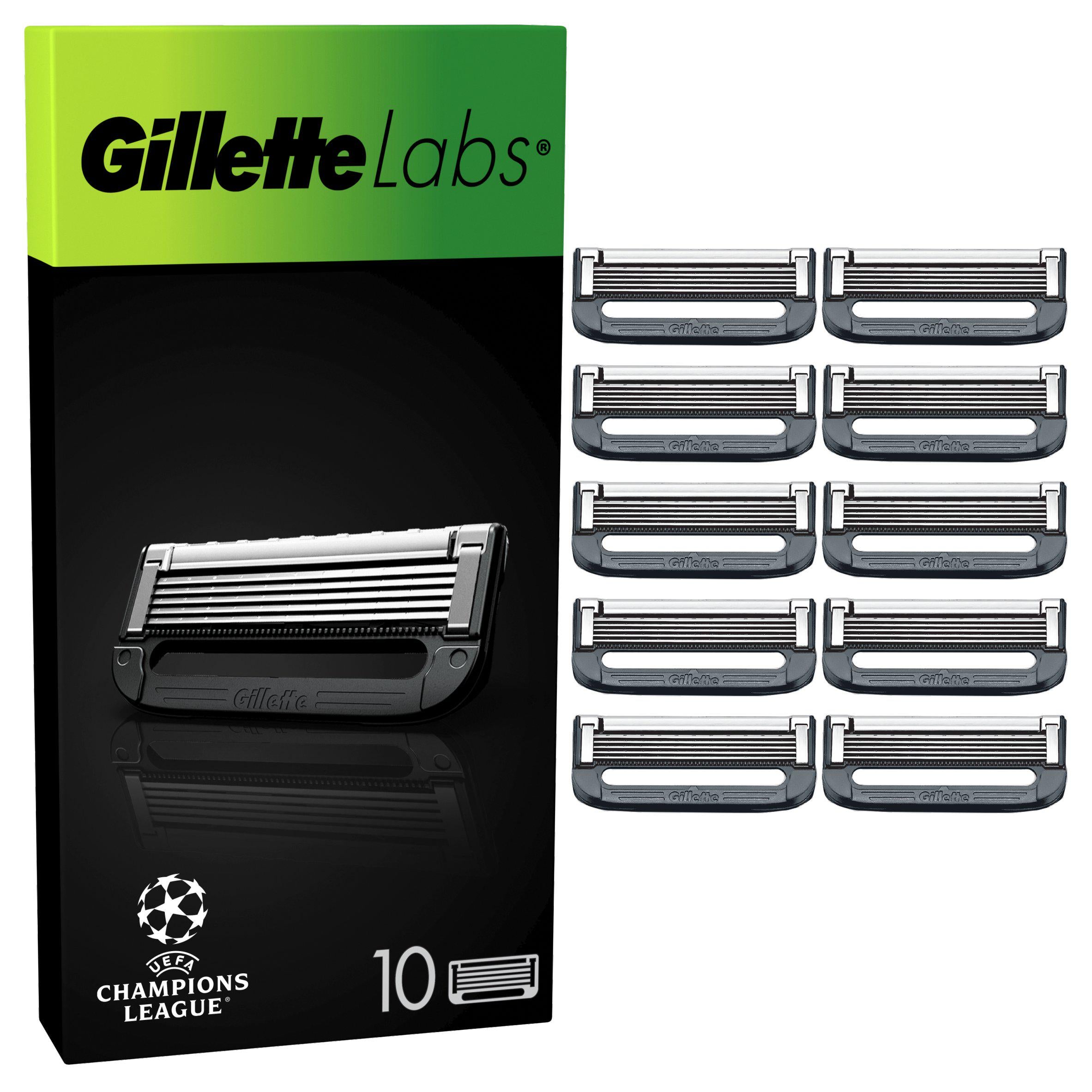 Gillette Labs razor blade refills pack of 10, imported from the UK