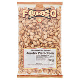 Fudco roasted and salted jumbo pistachios 500g, UK version
