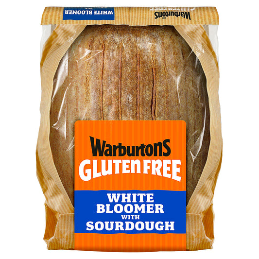 Warburtons Gluten Free White Bread Sourdough 400g GOODS Sainsburys   