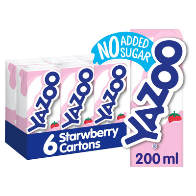 Sainsburys Yazoo Strawberry Milk Drink 200ml- Buy online at McGrocer