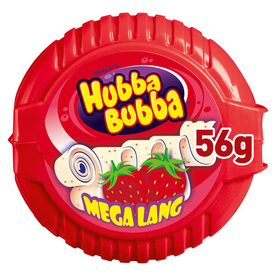 Sainsburys Hubba Bubba Snappy Strawberry Bubble Gum 56g- Buy online at McGrocer