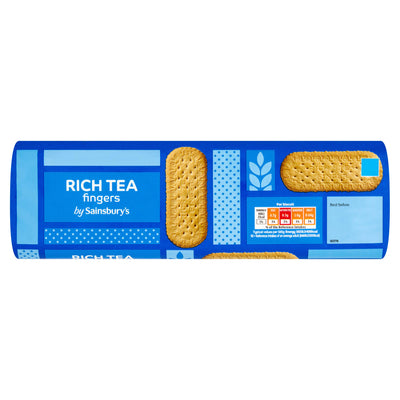 Sainsburys Sainsbury's Rich Tea Fingers Biscuits 250g- Buy online at McGrocer