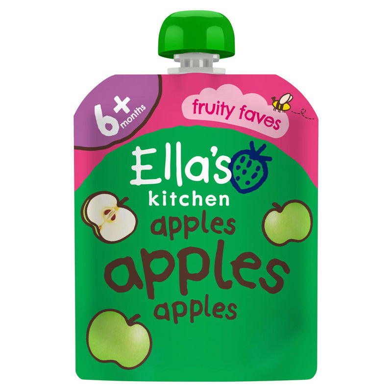 Ella's Kitchen organic apple baby pouch 70g (British brand)